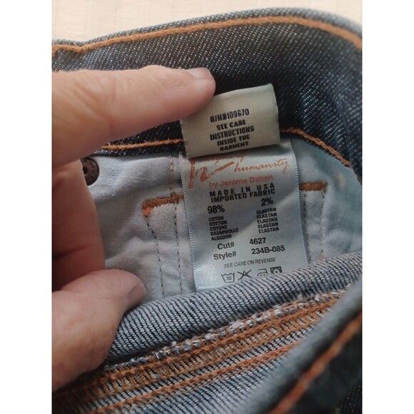 Citizens of Humanity Kelly #001 jeans low waist bootcut womens 29 embroidery - Picture 8 of 11